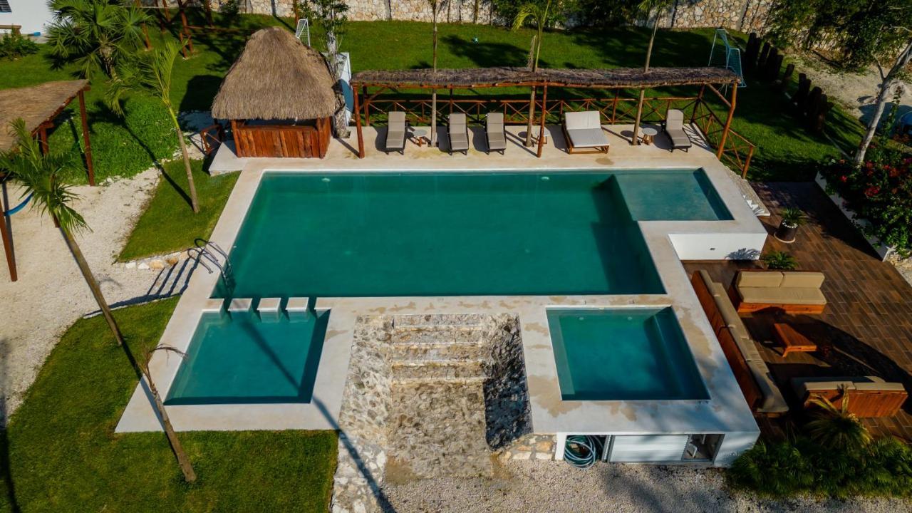 Xakluum Eco Glampings Hotell Puerto Morelos Eksteriør bilde