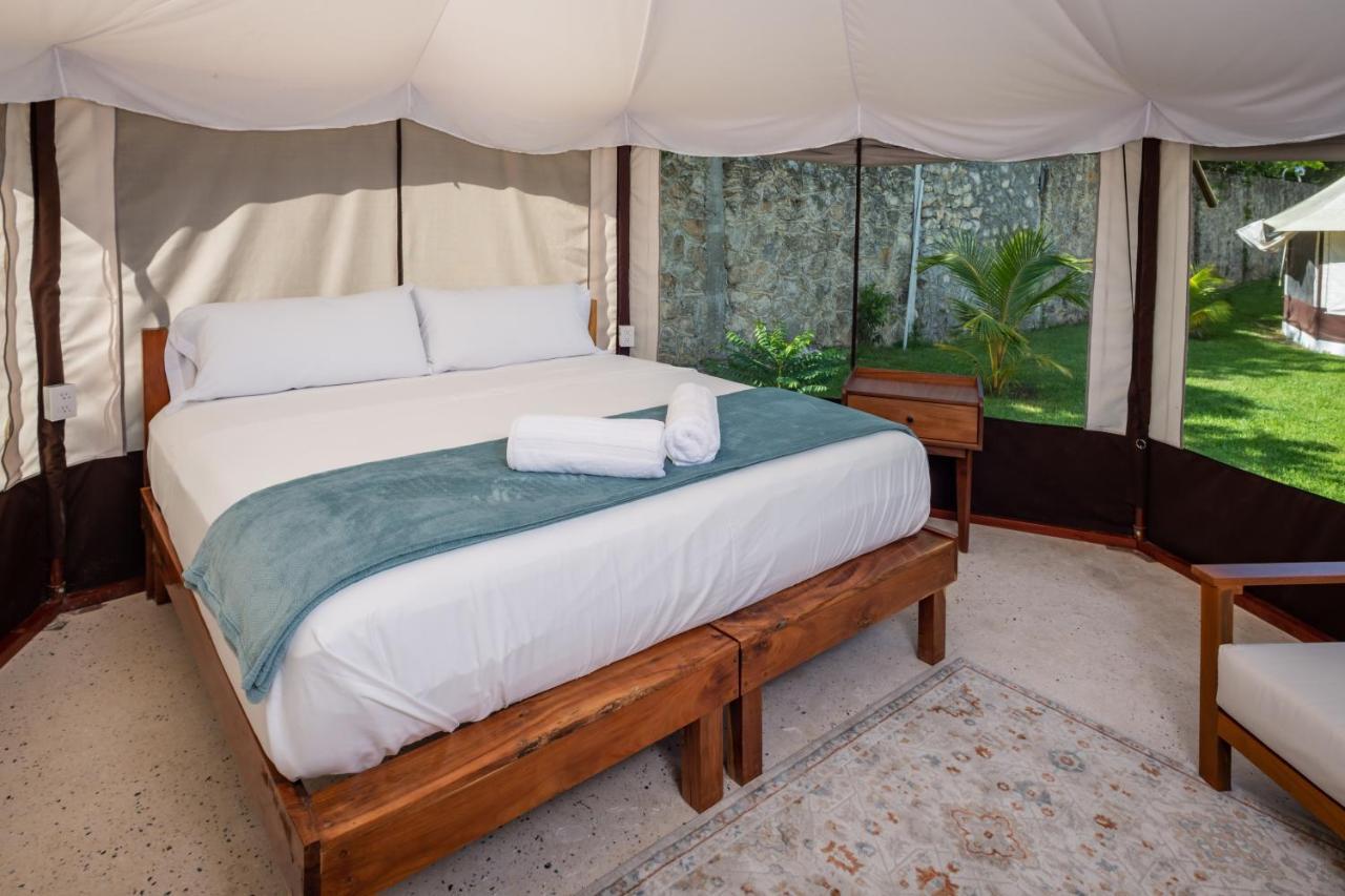 Xakluum Eco Glampings Hotell Puerto Morelos Eksteriør bilde