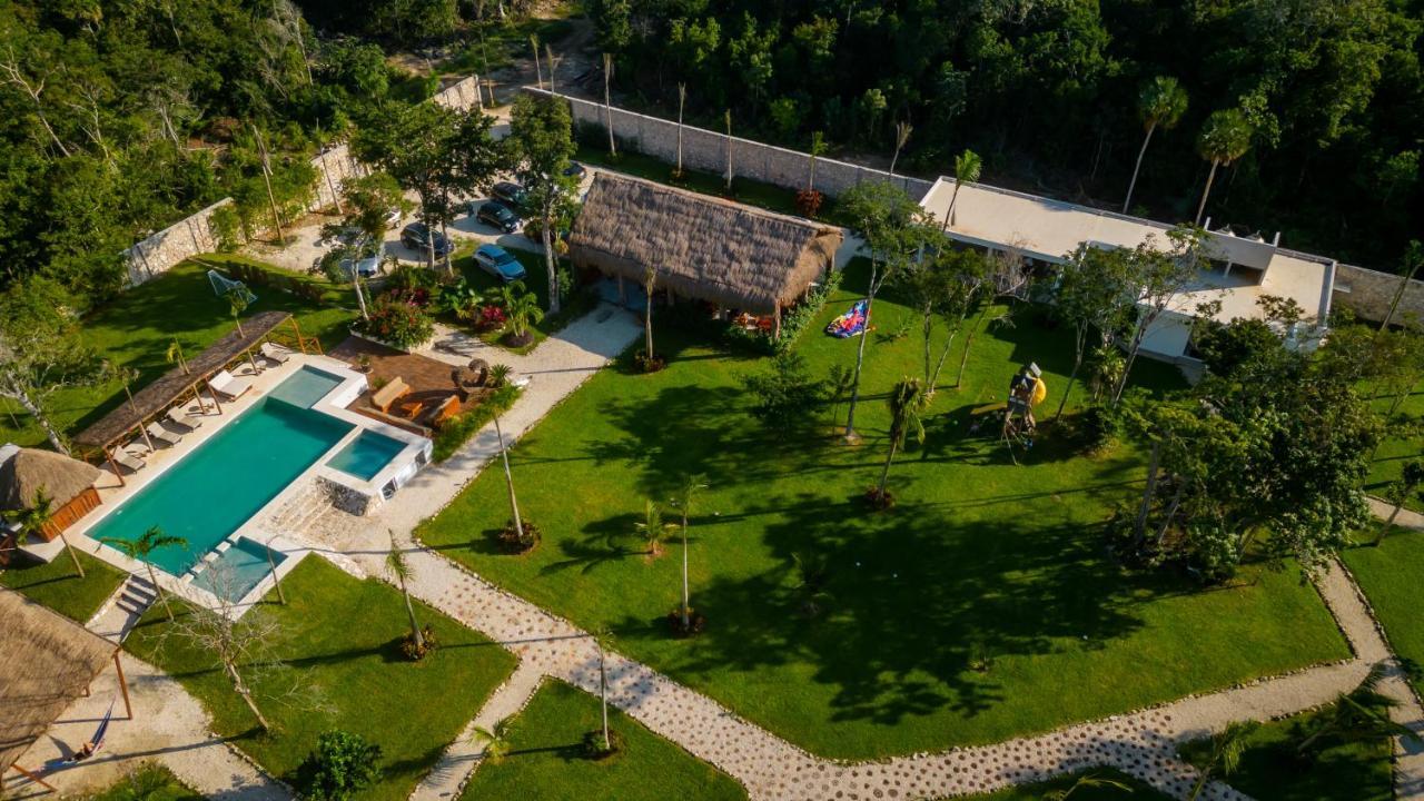 Xakluum Eco Glampings Hotell Puerto Morelos Eksteriør bilde