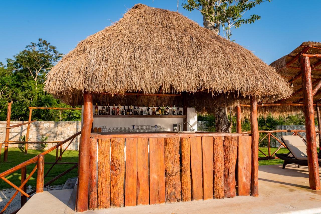 Xakluum Eco Glampings Hotell Puerto Morelos Eksteriør bilde