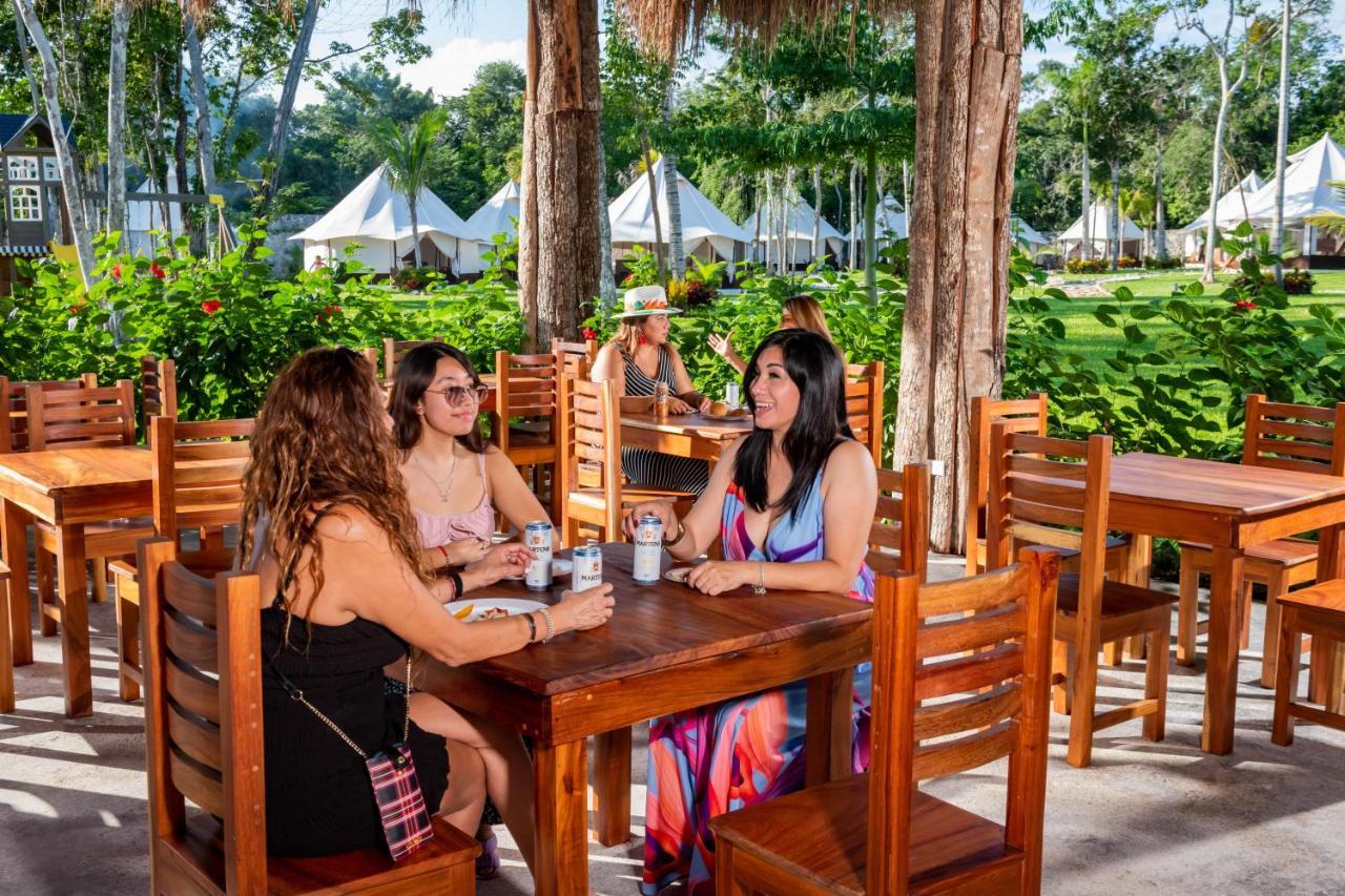 Xakluum Eco Glampings Hotell Puerto Morelos Eksteriør bilde